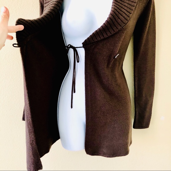 INC INTERNATIONAL CONCEPT⚡️Brown Cardigan_XS - Picture 4 of 8